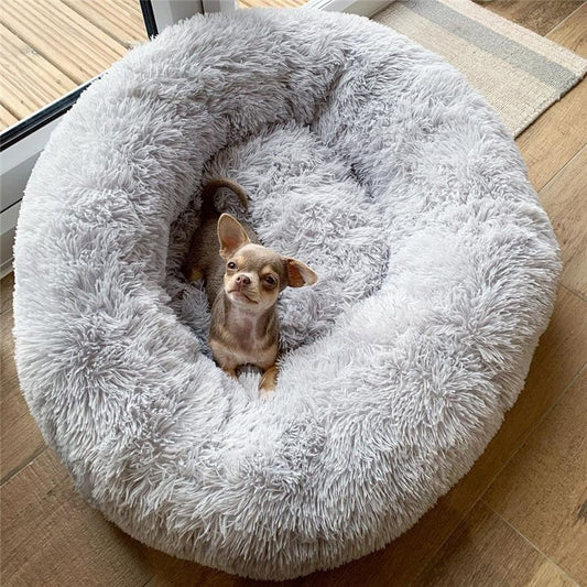 Ultra-Soft Washable Plush Pet Bed