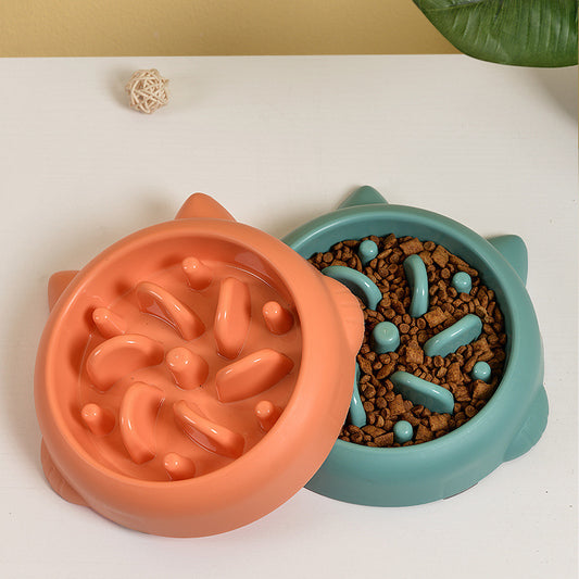 Anti-Choking Slow Feeder Bowl – Perfect for Dogs and Cats!