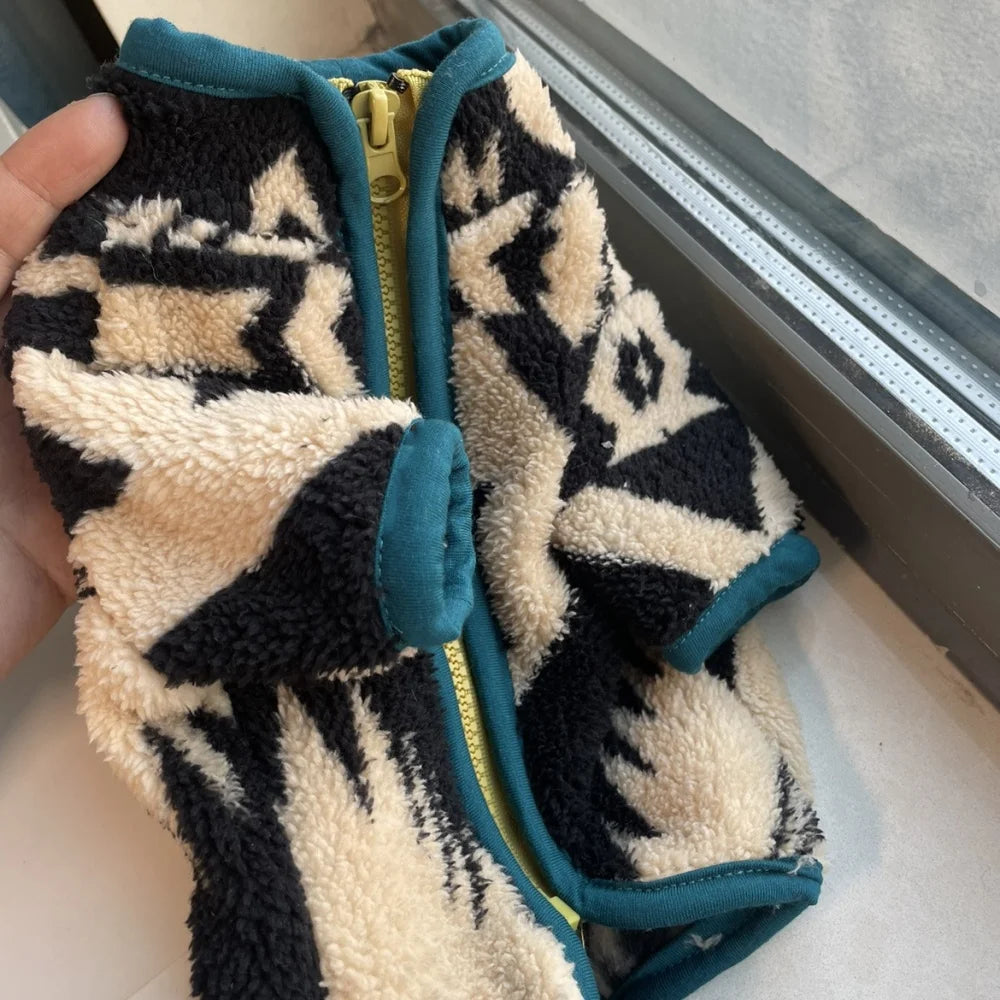 Zip up fleece jacket