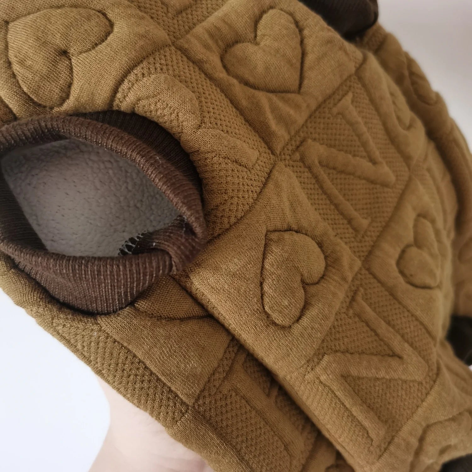 Olive green cotton jumper