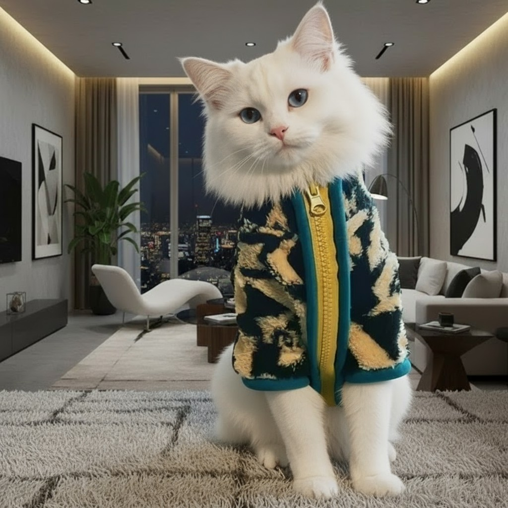 Zip up fleece jacket