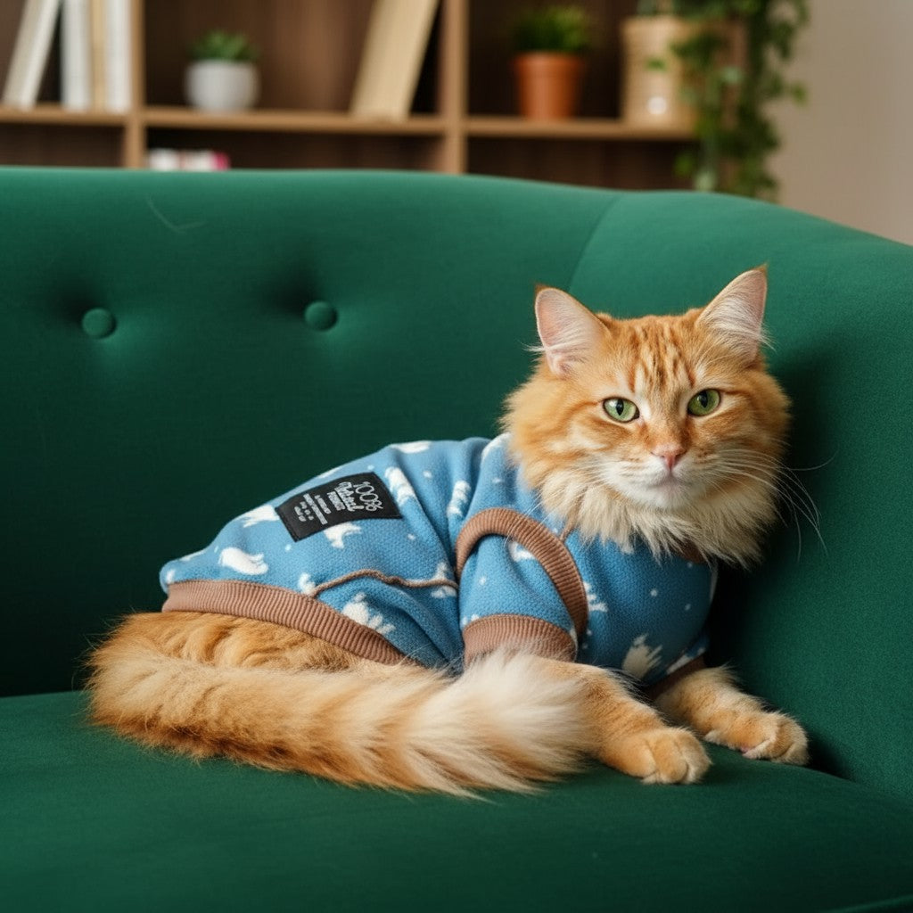 Blur polar bear jumper